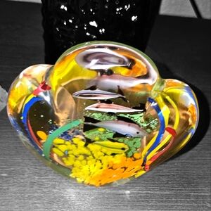 Colorful Murano Glass Art Sculpture